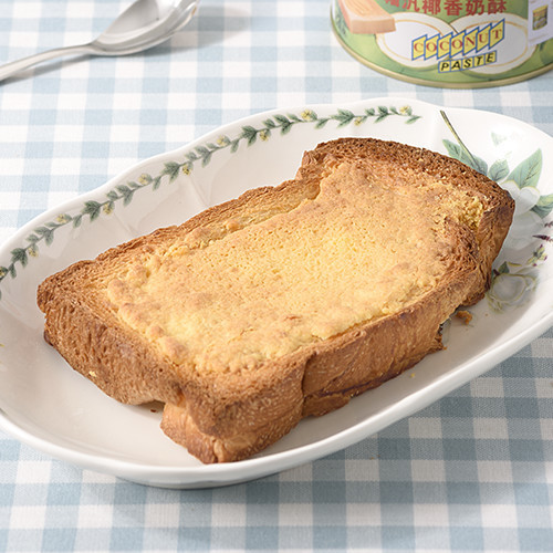 Thick Cut Toast With Coconut Paste