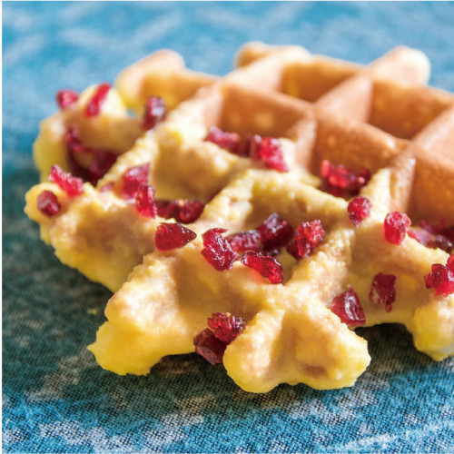 Coconut Cranberry Waffle